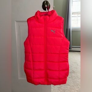Kids Puma puffer vest 10/12